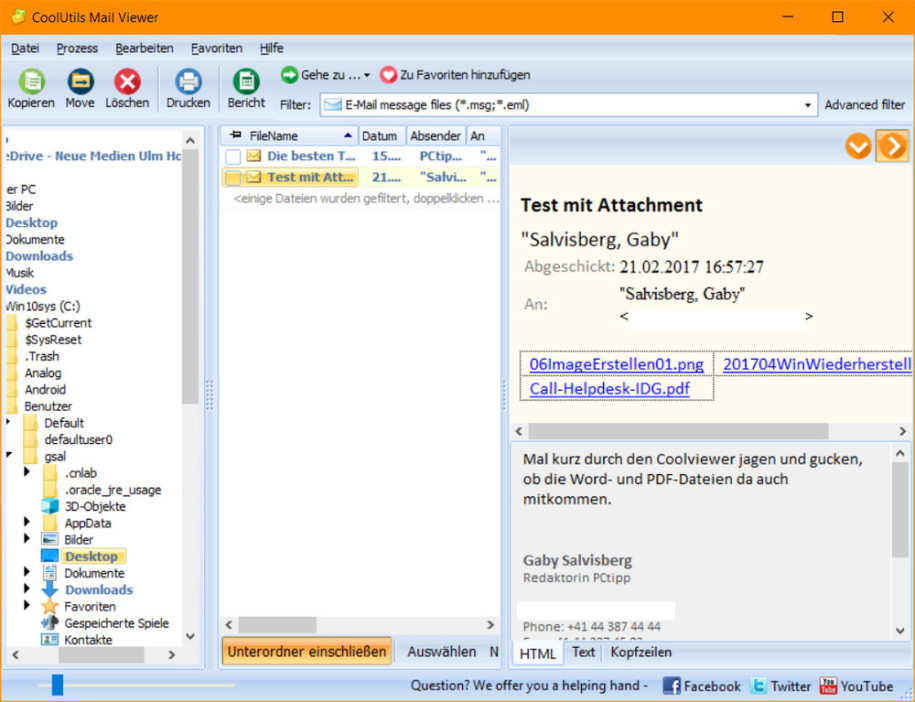 Pst Und Msg Dateien Ohne Outlook Offnen Computerworld Ch