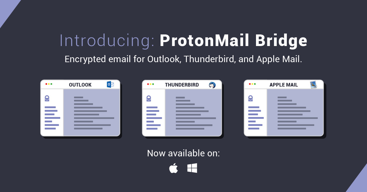 protonmail bridge free