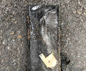 Brand im Zürcher Apple Store