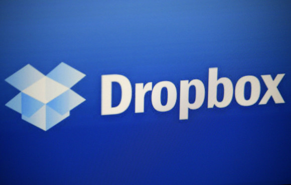 Dropbox-Logo durch die Lupe 