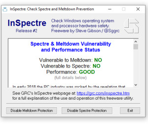 Progrämmchen entdecken Meltdown und Spectre