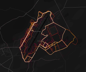 Heatmap von Fitness-App offenbart Aktivität auf Militärstützpunkten