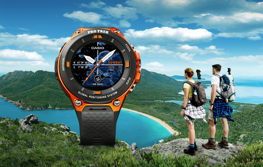 Casio pro tech smart watch clearance