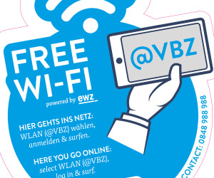 VBZ bietet an Haltestellen kostenloses WLAN
