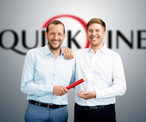 Stabübergabe an der Spitze von Quickline