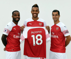 Acronis kooperiert mit dem Arsenal FC