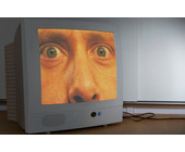 Monitor mit Gesicht