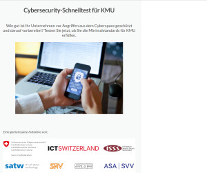 Schnelltest verbessert KMU-Security
