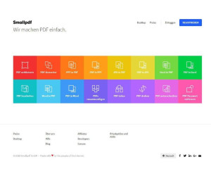 Schweizer Smallpdf ist ein PDF-Tausendsassa